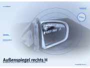Außenspiegel rechts HYUNDAI Pony (X-2)