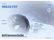 Keilriemenscheibe OPEL Corsa C (X01) 90531737