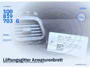 Lüftungsgitter Armaturenbrett VW Eos (1F) 1Q0819703G
