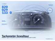 Tachometer Grandtour Renault Laguna II Grandtour (G) (Laguna II Grandtour (G)) 1.9 DCI 81 kW (01.2005–12.2007) 8200291330