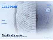 Stabilisator vorne OPEL Zafira B (A05) 13327928