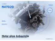 Motor ohne Anbauteile BMW 3er (E46) M47 D20 (204D1) M47 D20