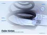 Feder hinten OPEL Astra F CC