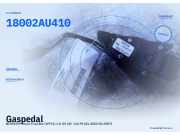 Gaspedal NISSAN Primera Traveller (WP12) 18002AU410