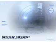 Türscheibe links hinten VW Golf II (19E)