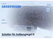 Schalter für Außenspiegel NISSAN Note (E11) 684859U100