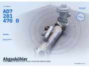 Abgaskühler FORD Mondeo III (B5Y) AD72814700