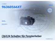 (36124 Schalter für Fensterheber PEUGEOT 307 CC 96360166xt 96360166XT