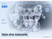 Motor ohne Anbauteile SKODA Fabia II (542) BBM