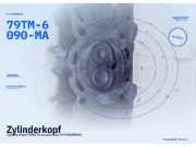 Zylinderkopf FORD Granada (GU) 79TM6090MA 79TM-6090-MA