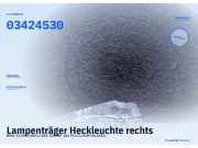 Lampenträger Heckleuchte rechts BMW X1 (E84) 03424530