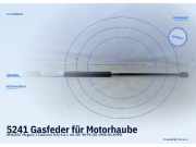 Gasfeder für Motorhaube RENAULT Megane I Cabriolet (EA)
