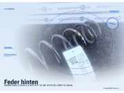 Feder hinten SKODA Fabia II (5J)