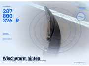 Wischerarm hinten DACIA Duster 287800376R
