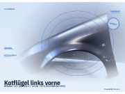 Kotflügel links vorne RENAULT 19 I (B/C 53)