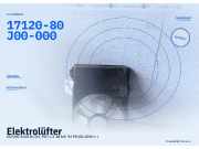 Elektrolüfter SUZUKI Swift III (EZ, MZ) 17120-80J00-000