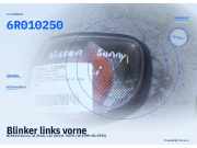 Blinker links vorne NISSAN Sunny III (N14) 6R010250