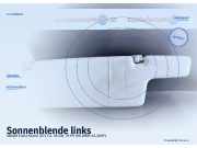 Sonnenblende links SKODA Fabia Kombi (6Y)