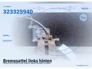 Bremssattel links hinten VOLVO V70 III (135) 32332594D