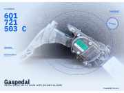 Gaspedal VW Polo IV (9N, 9A) 6Q1721503C