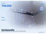 Kardanwelle BMW 5er Touring (E61) 756183
