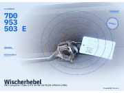 Wischerhebel VW Transporter T4 Bus 7D0953503E