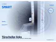 Türscheibe links SMART City-Coupe (MC 01) SMART