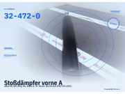 Stoßdämpfer vorne AUDI 90 (89, 89Q, 8A, B3) 32-472-0