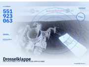 Drosselklappe FIAT Punto (188) 551923063