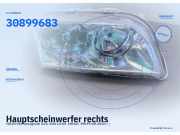 Hauptscheinwerfer rechts VOLVO V40 Schrägheck (525, 526) 30899683