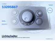 Lichtschalter OPEL Zafira B (A05) 13205867