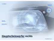 Hauptscheinwerfer rechts OPEL Kadett E