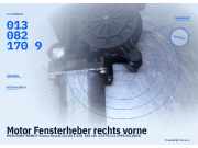 Motor Fensterheber rechts vorne MERCEDES-BENZ E-Klasse Kombi (S210) 0130821709