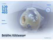 Behälter Kühlwasser AUDI A3 (8L) 1J0121403