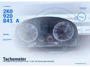 Tachometer VW Caddy III Kasten (2KN) 2K0920841A