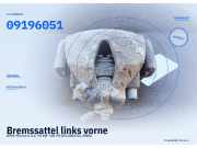 Bremssattel links vorne OPEL Meriva A 09196051