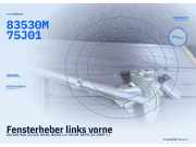 Fensterheber links vorne SUZUKI Alto VII (GF, HA25, HA35) 83530M75J01