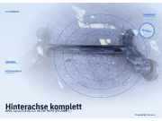 Hinterachse komplett OPEL Corsa E (X15)