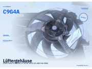 Lüftergehäuse FORD Fiesta V (JH, JD) C9G4A