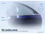 Tür rechts vorne VW Passat Variant (3B6, B5) LB5N INDIGOBLAU