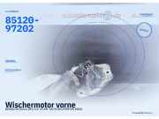 Wischermotor vorne DAIHATSU Sirion (M1) 85120-97202