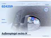 Außenspiegel rechts MITSUBISHI Colt VI (Z2, Z3) 024259