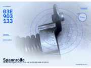Spannrolle VW Fox (5Z) 03E903133