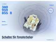Schalter für Fensterheber VW Passat (3A2, 35I) 3A0959855B