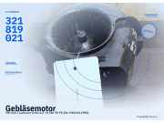 Gebläsemotor VW Golf I Cabriolet (155) 321819021