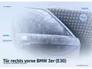 Tür rechts vorne BMW 3er (E30)