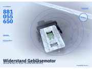Widerstand Gebläsemotor VW Golf III (1H) 881055650