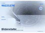Blinkerschalter OPEL Omega B 90221174
