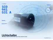 Lichtschalter VW Sharan (7M) 1C0941531A