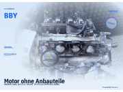 Motor ohne Anbauteile SKODA Fabia (6Y) BBY